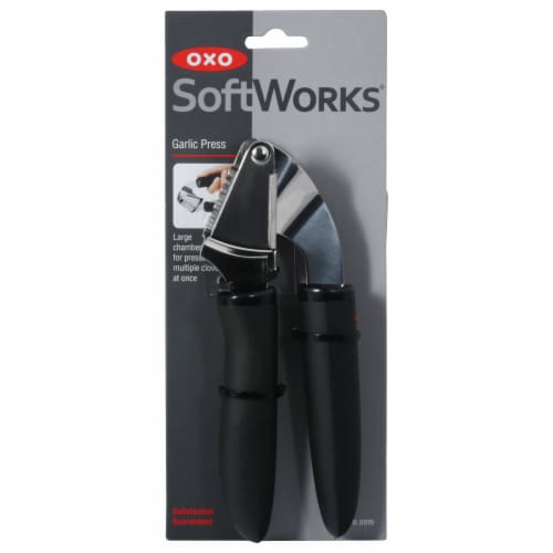 OXO Soft Works Garlic Press Perspective: front