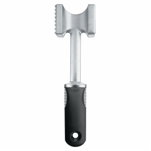 OXO Good Grips Meat Tenderizer - Black/Silver Perspective: front