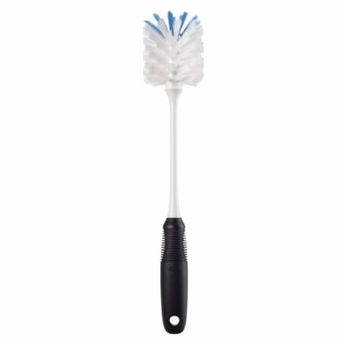 OXO Good Grips Flexible Bottle Brush - White/Black Perspective: front