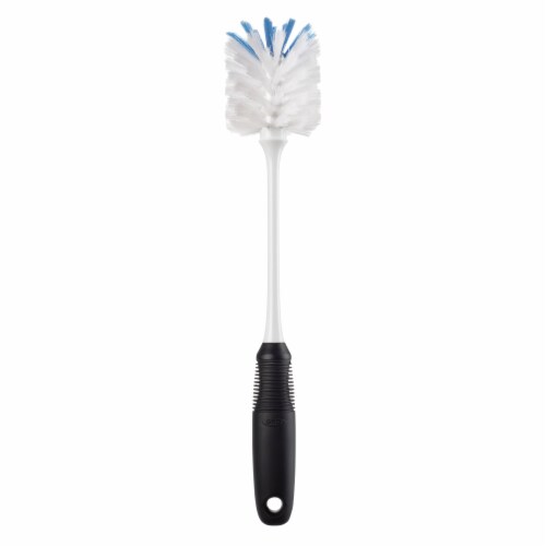 OXO Good Grips Flexible Bottle Brush - White/Black Perspective: front
