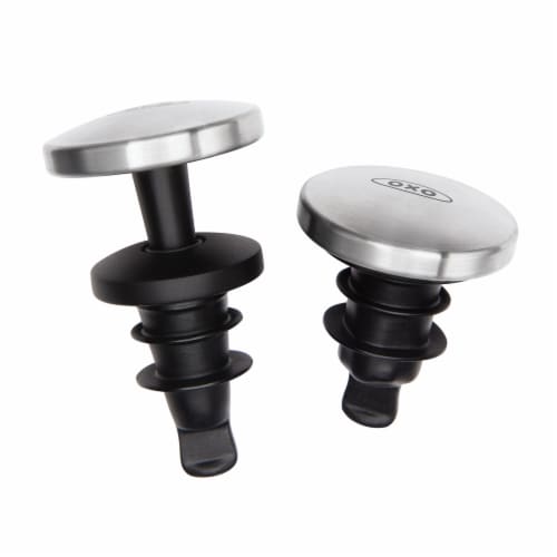 OXO Softworks® Expanding Wine Stopper Perspective: front