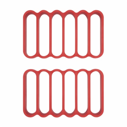 OXO Silicone Roasting Racks Perspective: front