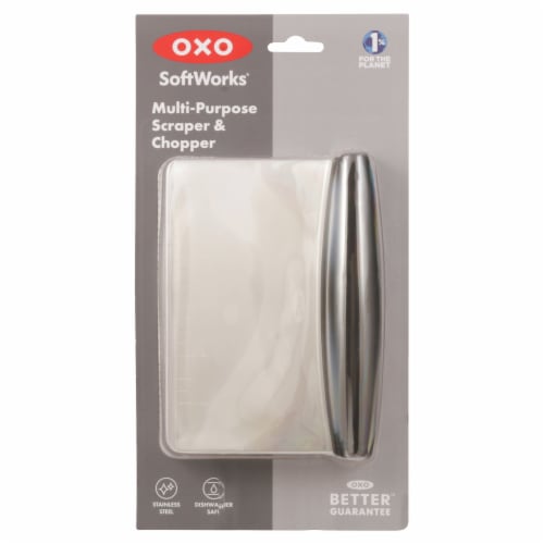 OXO SoftWorks® Food Scrapper Perspective: front