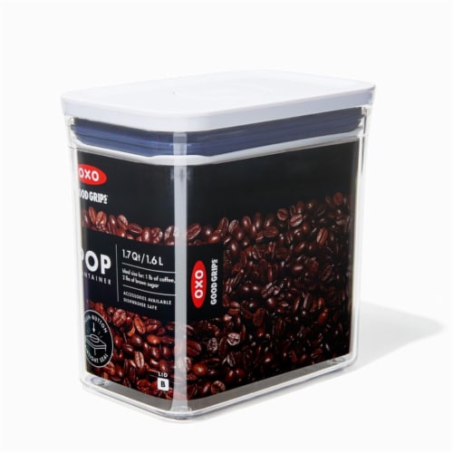 OXO Good Grips Short Rectangular Pop Container Perspective: front