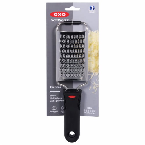 OXO SoftWorks™ Stainless Steel Box Grater - Silver, 1 ct - Fry's Food Stores