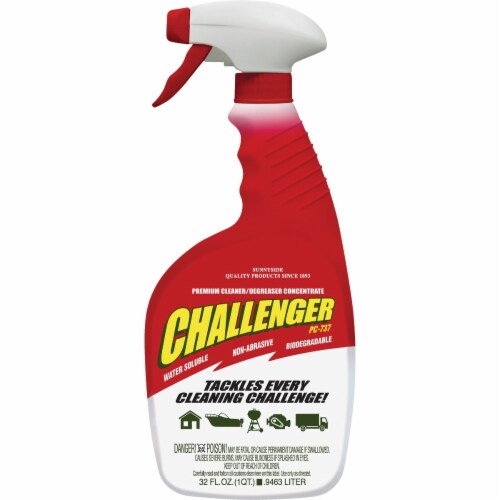 Sunnyside Challenger 32 Oz. Cleaner & Degreaser 73732 Perspective: front