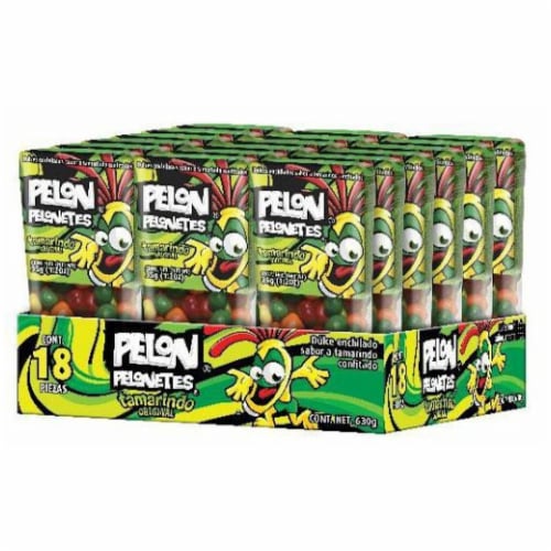 Pelonetes Tamarindo Candy Balls 18pcs Perspective: front