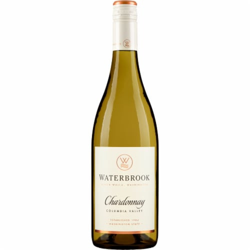 Waterbrook Chardonnay Washington White Wine Perspective: front