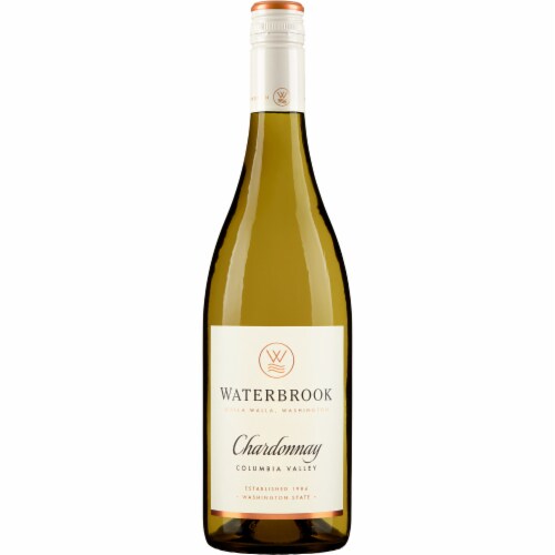 Waterbrook Chardonnay Washington White Wine Perspective: front