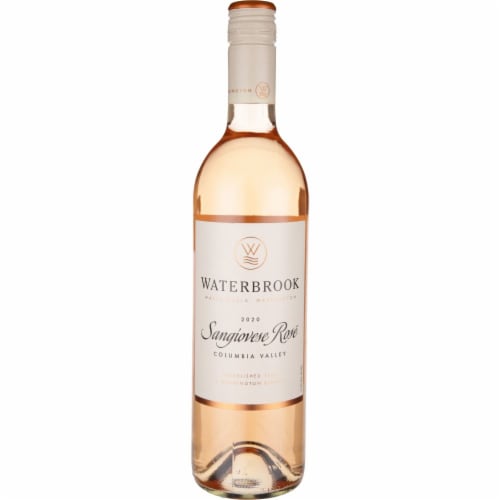 Waterbrook Sangiovese Washington Rose Wine Perspective: front