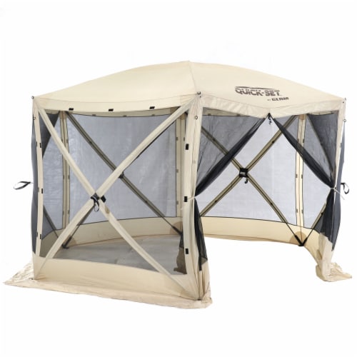 Clam pop up shelter shop