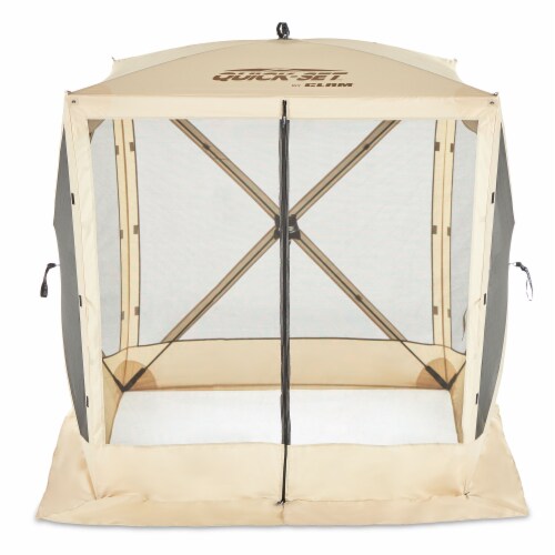 CLAM Quick Set Traveler 6 x 6 Ft Portable Outdoor 4 Sided Canopy