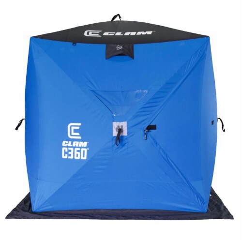Clam 114474 C-360 - 6x6 Hub Shelter Perspective: front