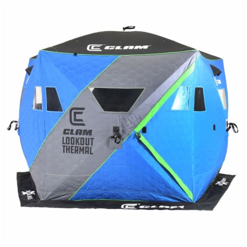 CLAM X500 Insulated Thermal Lookout Outdoor Fishing Hunting Hub Tent Shelter,  1 Piece - Harris Teeter