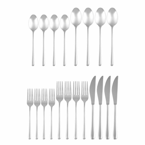 Cambridge Silversmiths Samantha Flatware Set - Mirror Perspective: front