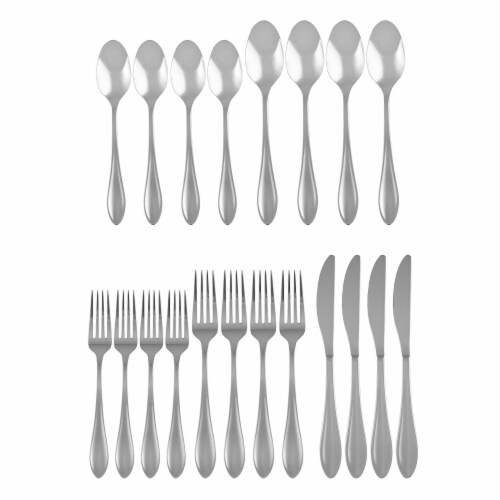 Cambridge Silversmiths Hollen Flatware Set - Mirror Perspective: front