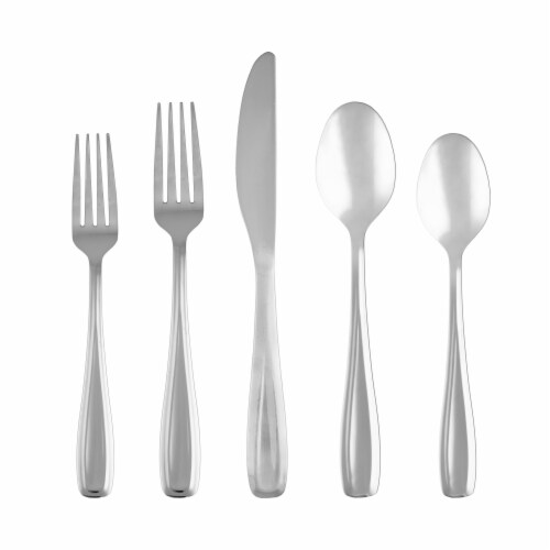 Cambridge Silversmiths Waylen Mirror Flatware Set Perspective: front