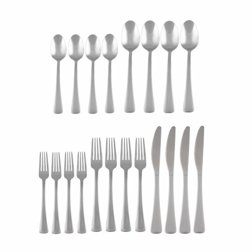 Cambridge Silversmiths Brinn Flatware Set - Mirror Perspective: front