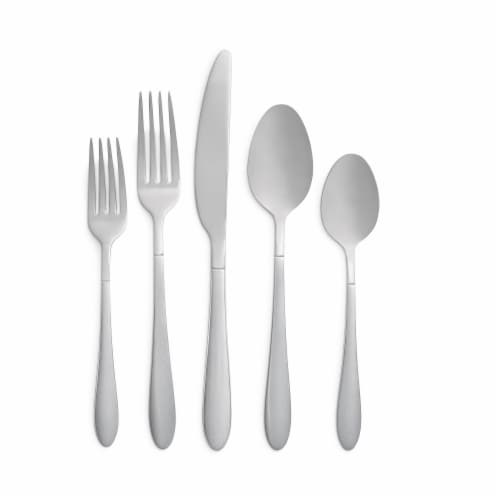Cambridge Silversmiths Kailani Sand Flatware Set Perspective: front