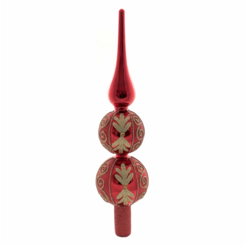 Tree Topper Finial Decorated Tree Topper Three Tiered Christmas