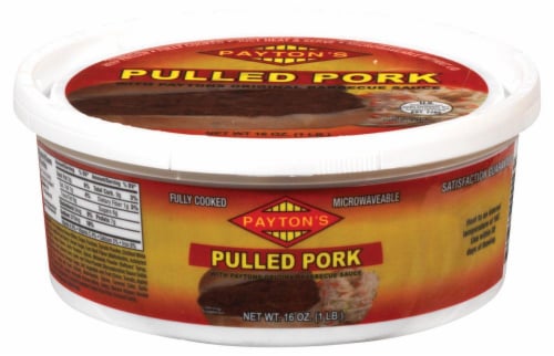 Payton's BBQ Pulled Pork Perspective: front