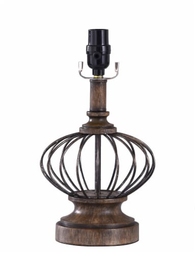 StyleCraft Table Lamp - Brown Perspective: front