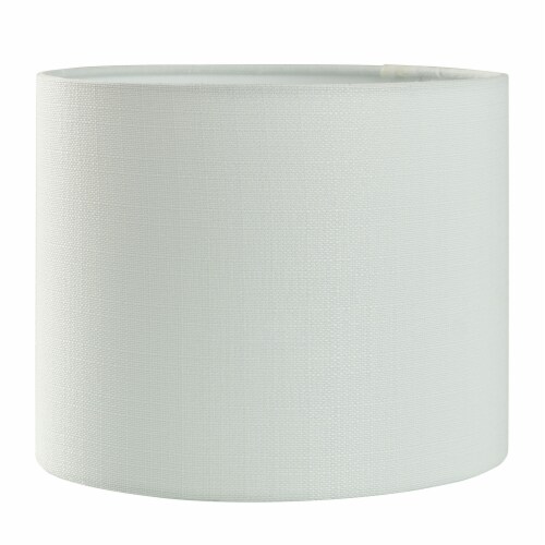 Stylecraft Round Hardback Lamp Shade - White Perspective: front