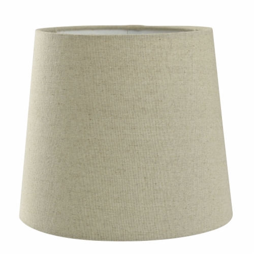 Stylecraft Round Hardback Shade - Tan Perspective: front