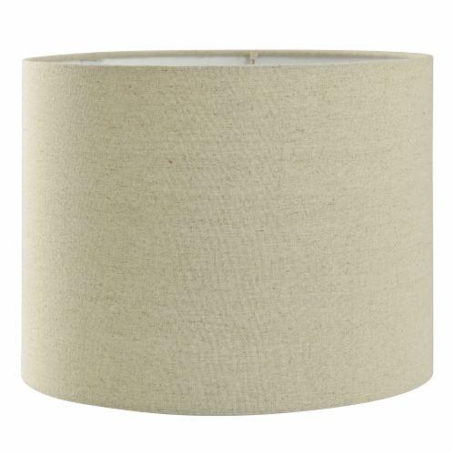 Stylecraft Round Hardback Shade - Tan Perspective: front