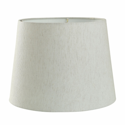 StyleCraft Round Hardback Shade - Cream Perspective: front