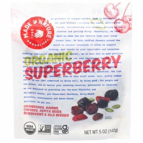 Made in Nature Organic Antioxidant Fusion Perspective: front