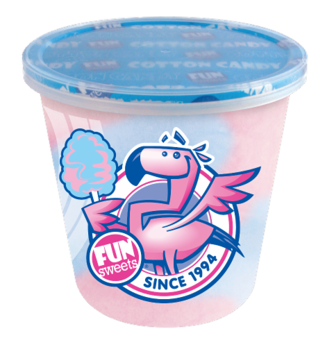 Fun Sweets Classic Cotton Candy Perspective: front