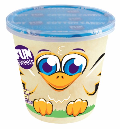Fun Sweets Easter Cotton Candy Perspective: front