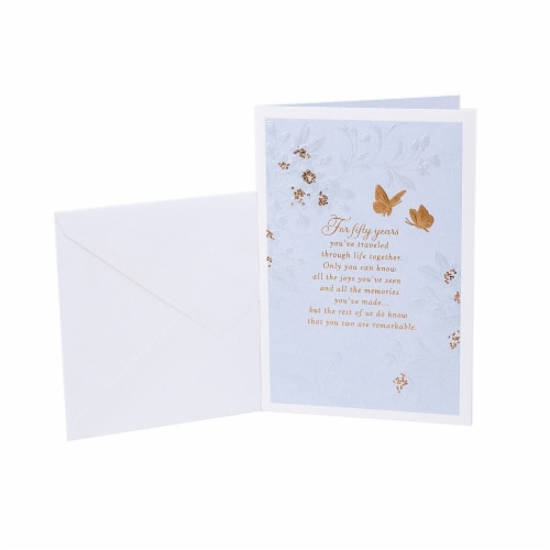 Pick N Save Hallmark 50th Anniversary Card Golden Wedding