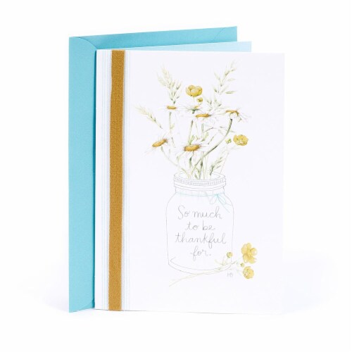 Hallmark  Thank You Card - Thankful for You Perspective: front
