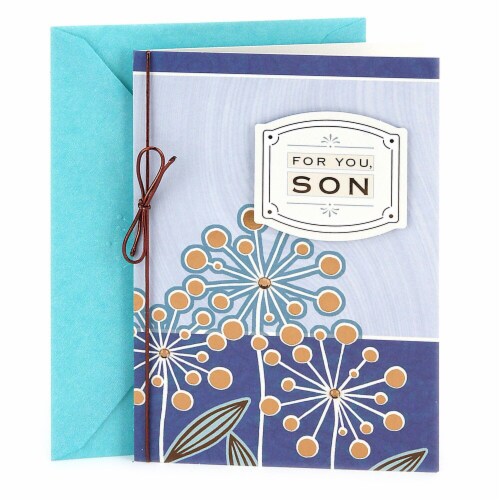 Hallmark  Birthday Card For Son - Flowers Perspective: front