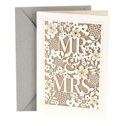 Wedding Card #15: Hallmark Mr. & Mrs. Card Perspective: front