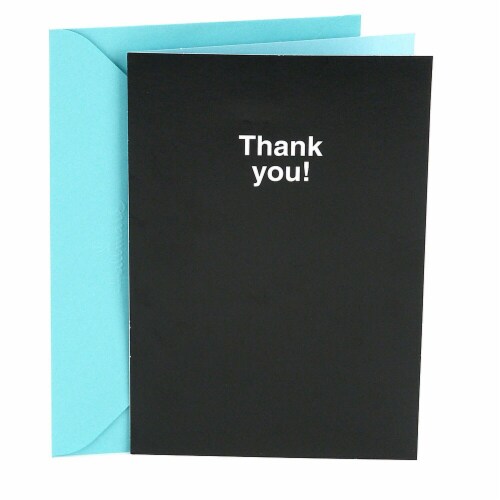 Hallmark  Shoebox Funny Thank You Card - Smaller Than Appears Perspective: front
