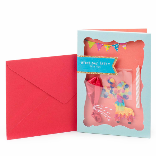 Birthday Card #14: Hallmark Signature Party in a Box Card Perspective: front