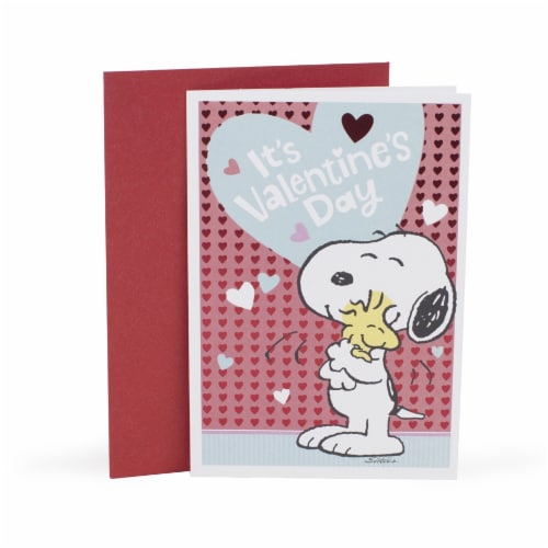 Valentine's Day Card #31: Hallmark Peanuts Valentine's Day Cards Pack (10 Cards with Envelopes) Perspective: front