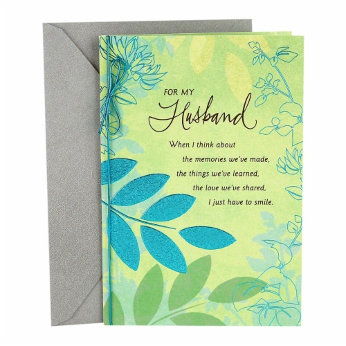 Father's Day Card #29: Hallmark Romantic Father's Day Card for Husband (Sweet and Good Man) Perspective: front