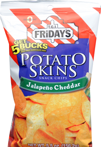 T G I Friday S Crunchy Cheddar Jalapeno Chips 5 5 Oz Kroger