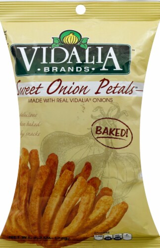 Vidalia Baked Sweet Onion Petal Chips Perspective: front