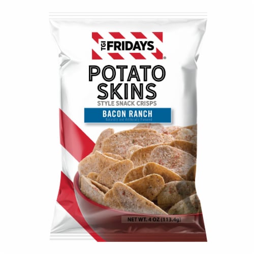 TGI Fridays® Bacon Ranch Flavored Potato Skin Snacks Perspective: front