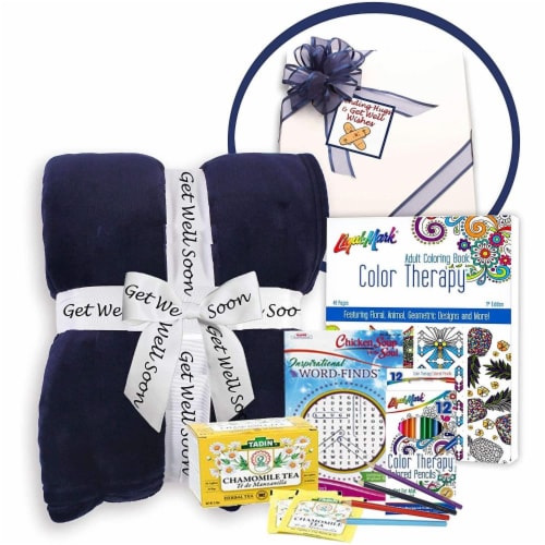 Gbds Get Well Soon Basket of Thoughtfulness & Comfort- get well