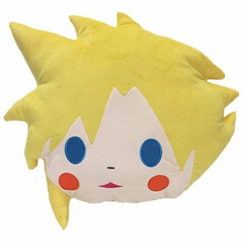 Final Fantasy Cloud Face 16 Inch Plush Cushion 1 Unit Qfc