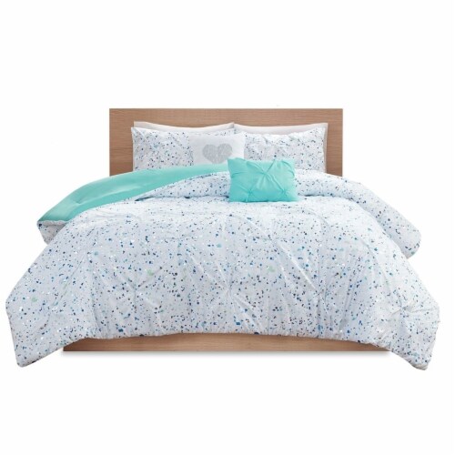 Aqua blue twin comforter shop