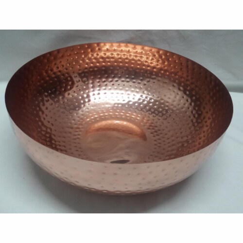 Star Dist 10165 Copper Plated Iron Bowl Perspective: front