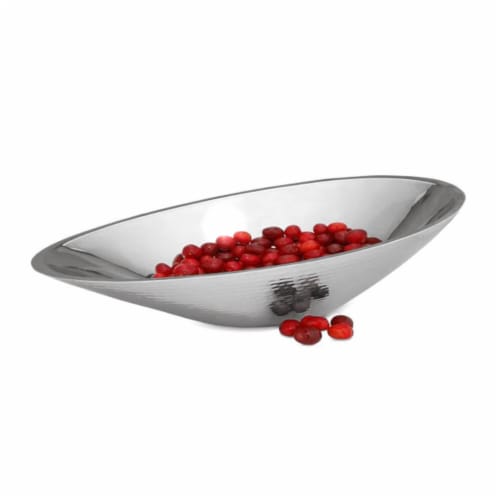 Star Distributors 82276 Stainless Steel Serving Double Wall Bowl- Oval Perspective: front