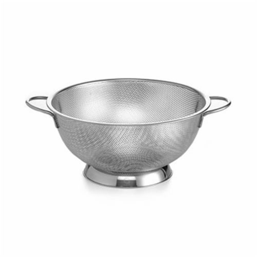 Starcrafts 92254 8 qt Stainless Steel German Colander Perspective: front